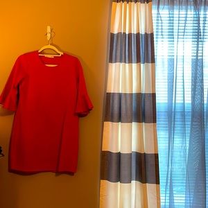 Chris and Carol. Large. Mini dress.red.